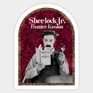 Sherlock Jr Buster Keaton Sticker